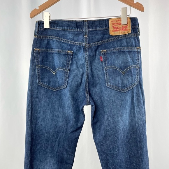 Levi’s 514 Straight Leg Jeans in Blue Size 32 x 32 - Picture 4 of 7